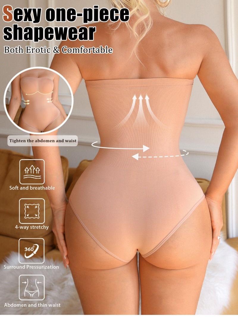 Body moldeador sin tirantes, s - Shapewear Bodysuit Firm reseña y precio