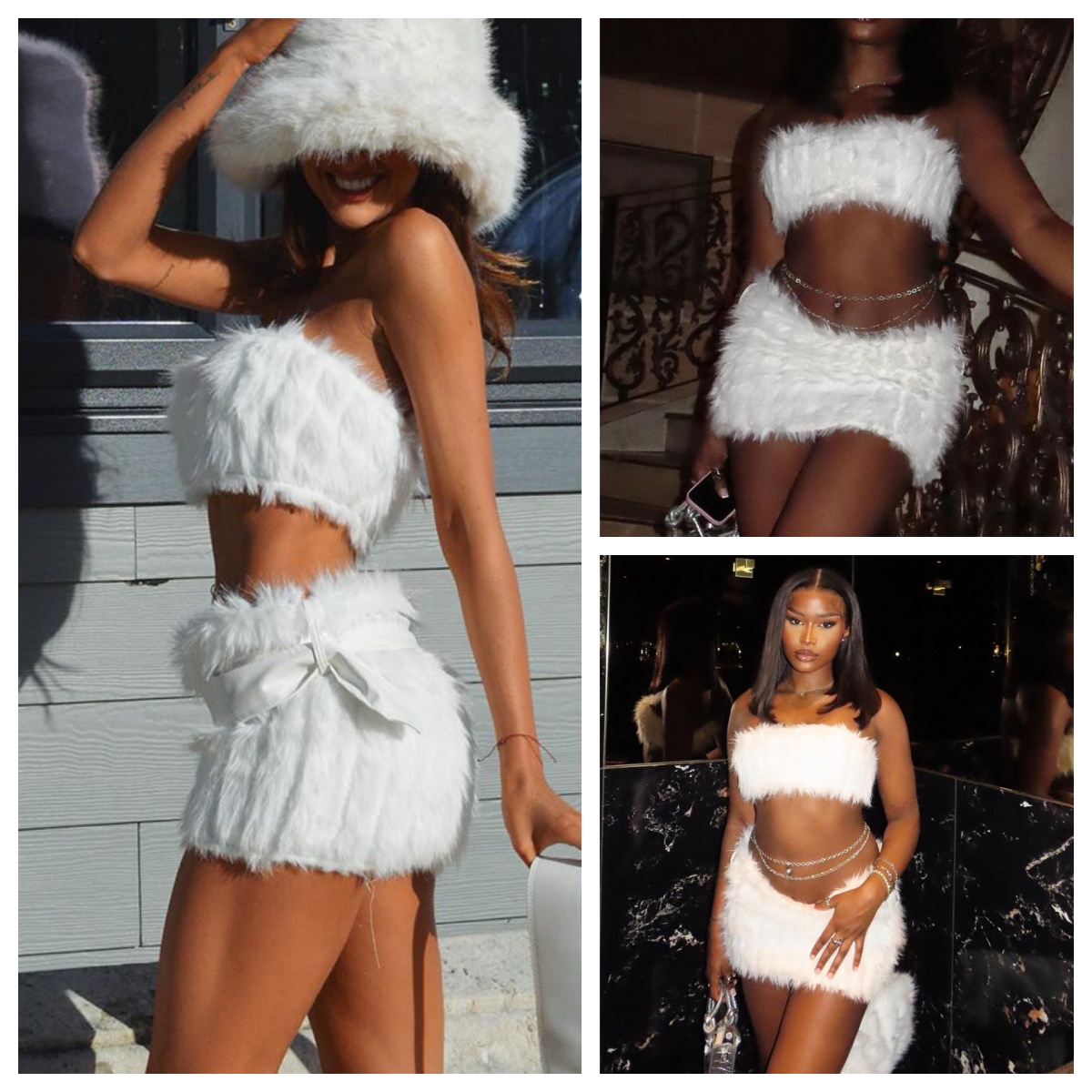 Conjunto de Dos Piezas de Punt - Strapless Bra Backless reseña y precio