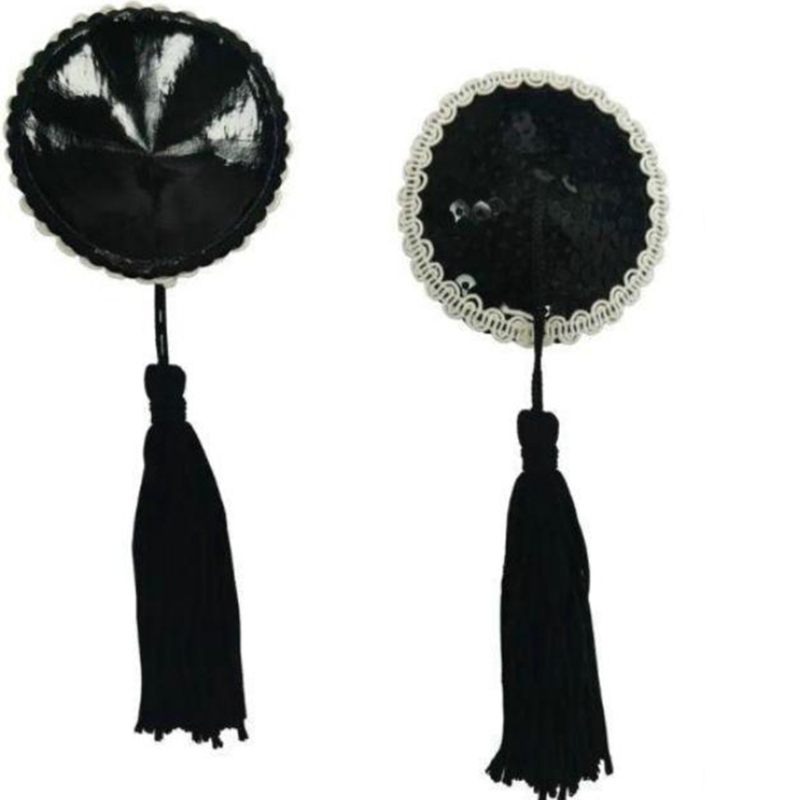 Mujeres Lentejuelas Borlas Pas - Nipple Cover Pasties reseña y precio